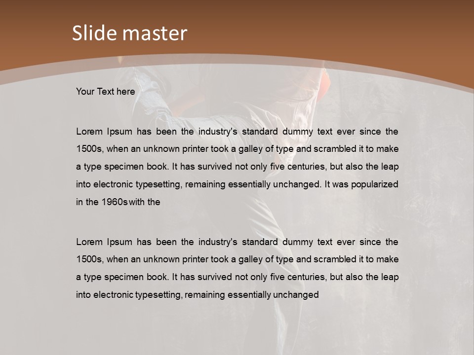 Dancer Alexander Yakovlev PowerPoint Template