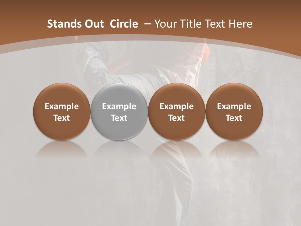 Dancer Alexander Yakovlev PowerPoint Template