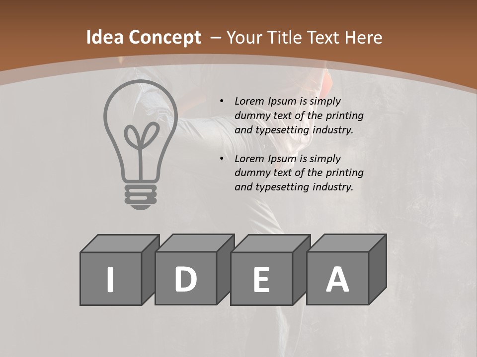 Dancer Alexander Yakovlev PowerPoint Template