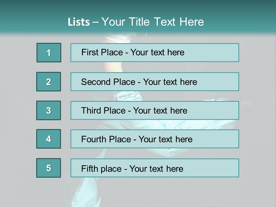 Danse Moderne PowerPoint Template