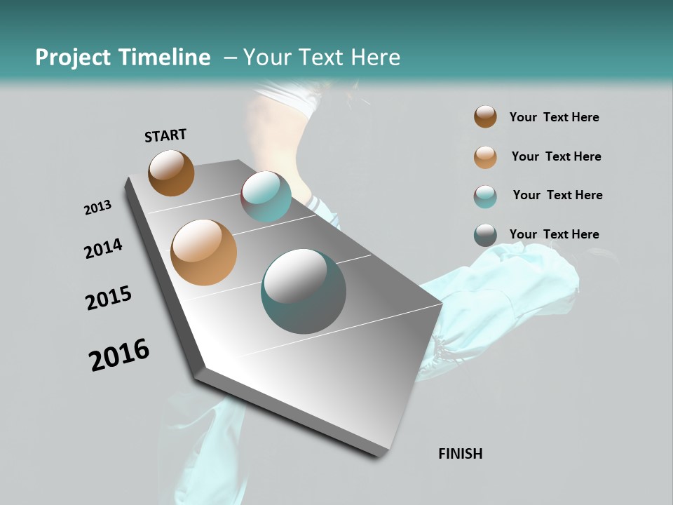 Danse Moderne PowerPoint Template