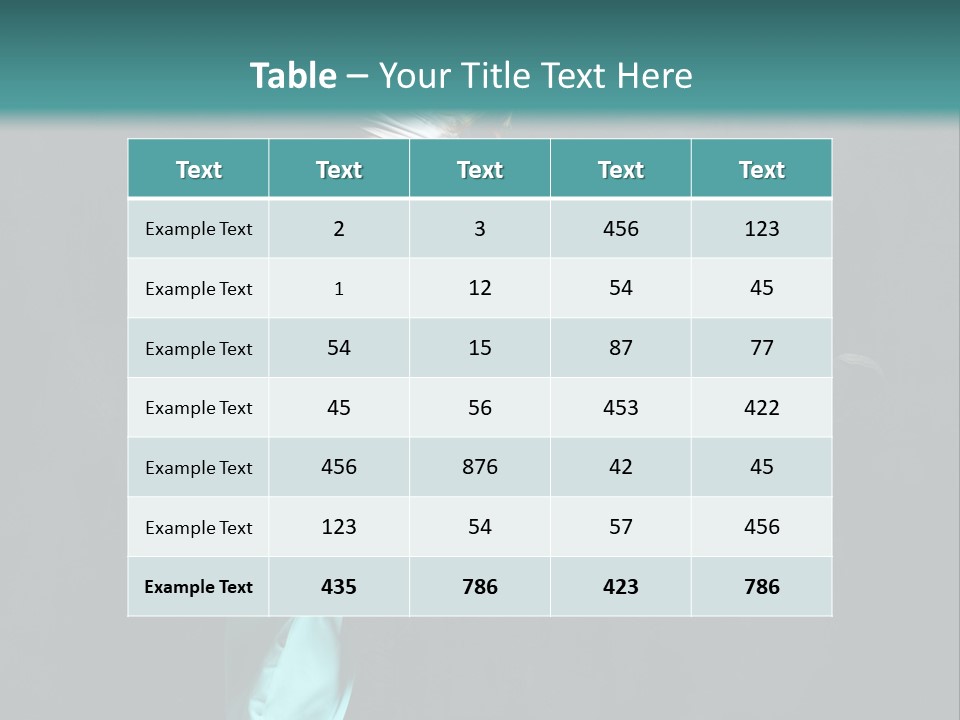 Danse Moderne PowerPoint Template