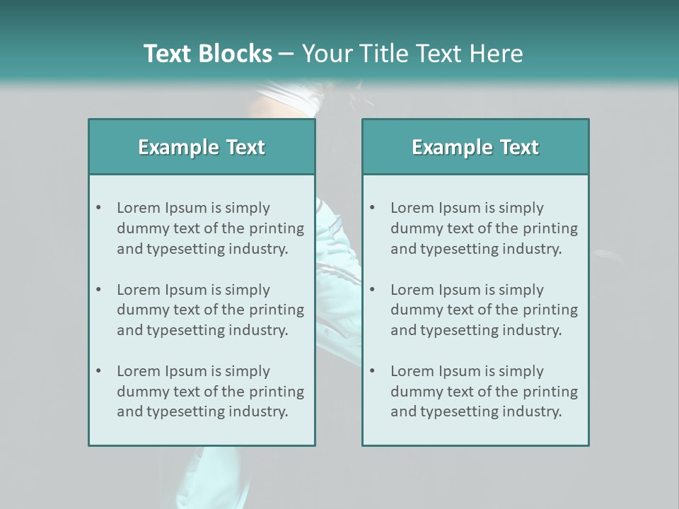 Danse Moderne PowerPoint Template