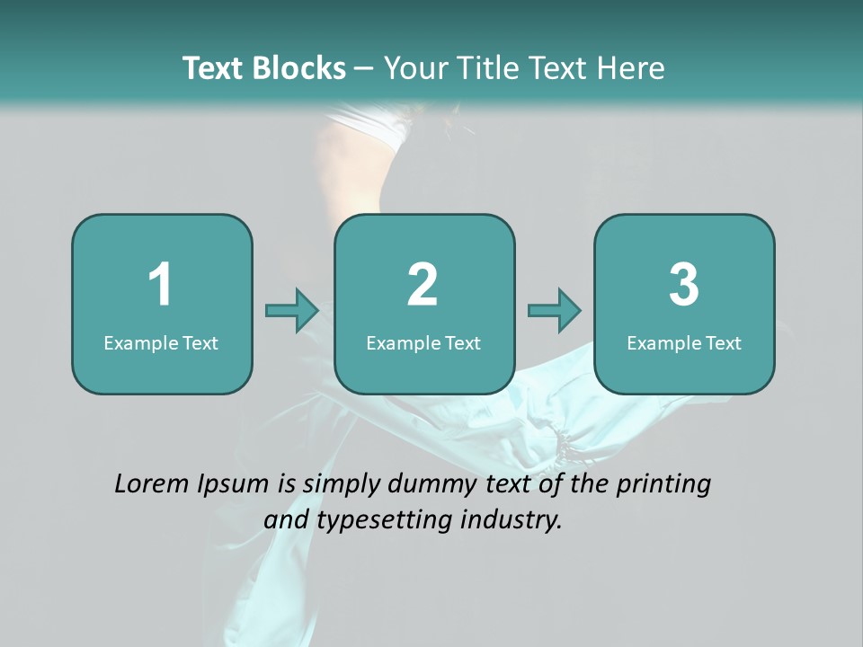 Danse Moderne PowerPoint Template