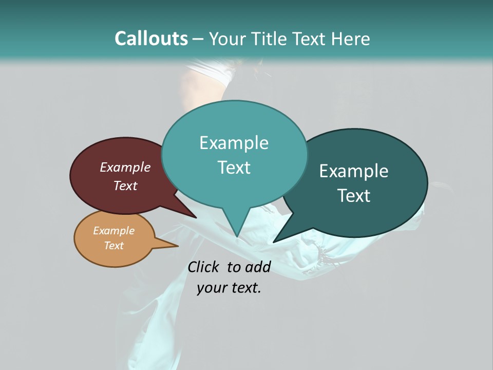 Danse Moderne PowerPoint Template