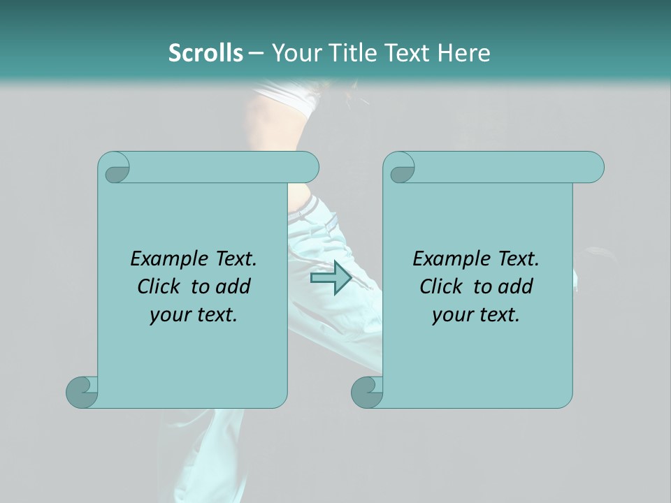 Danse Moderne PowerPoint Template