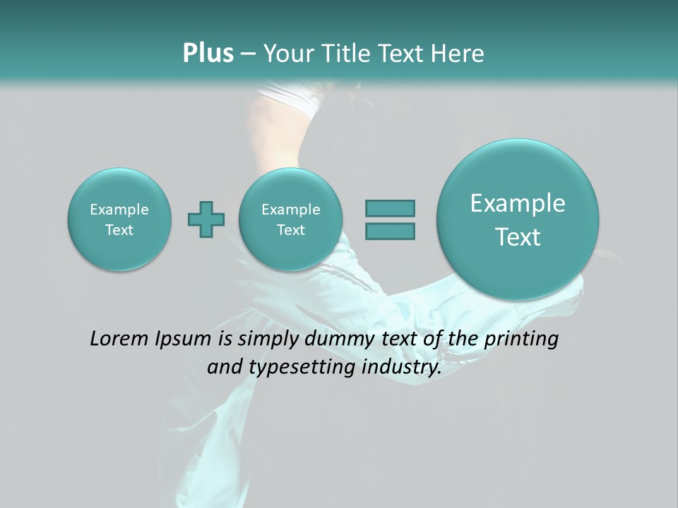 Danse Moderne PowerPoint Template