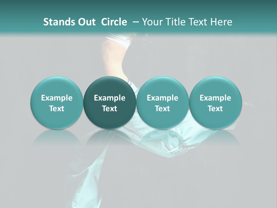 Danse Moderne PowerPoint Template