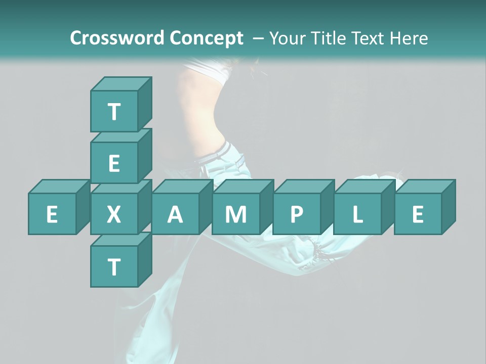 Danse Moderne PowerPoint Template