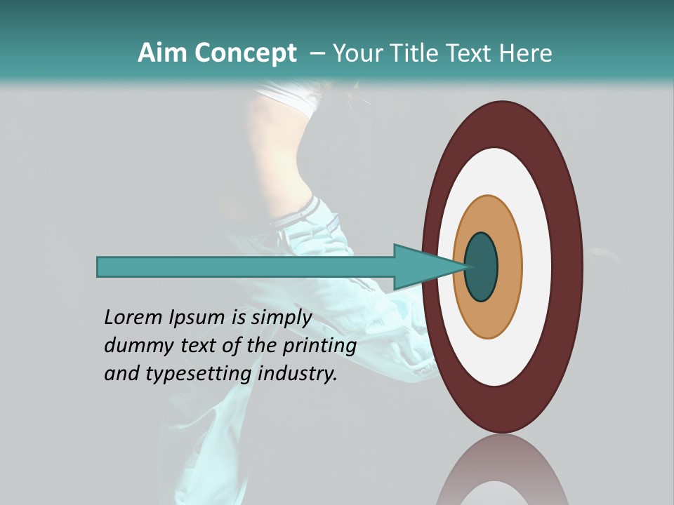 Danse Moderne PowerPoint Template