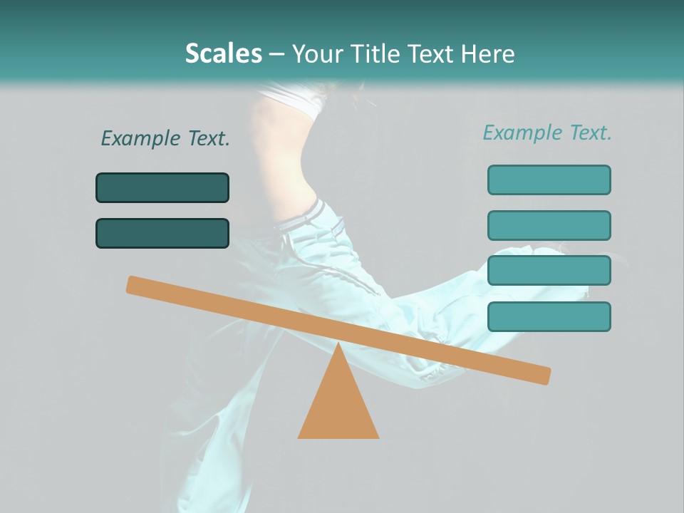 Danse Moderne PowerPoint Template