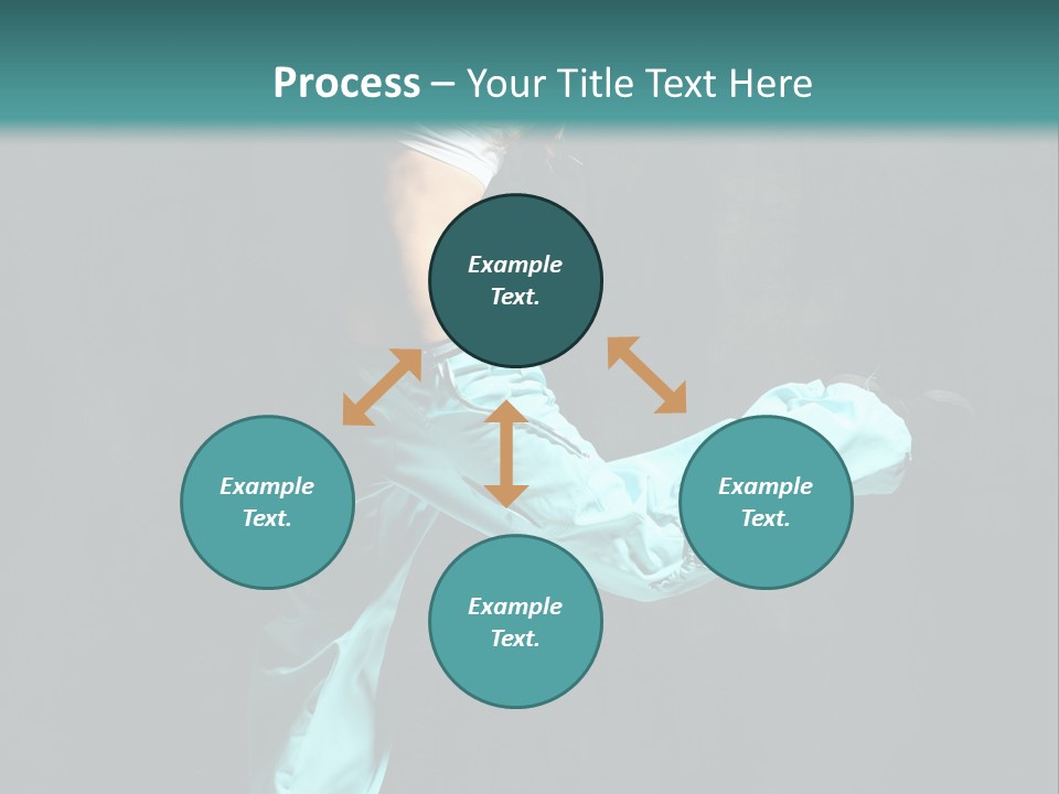 Danse Moderne PowerPoint Template