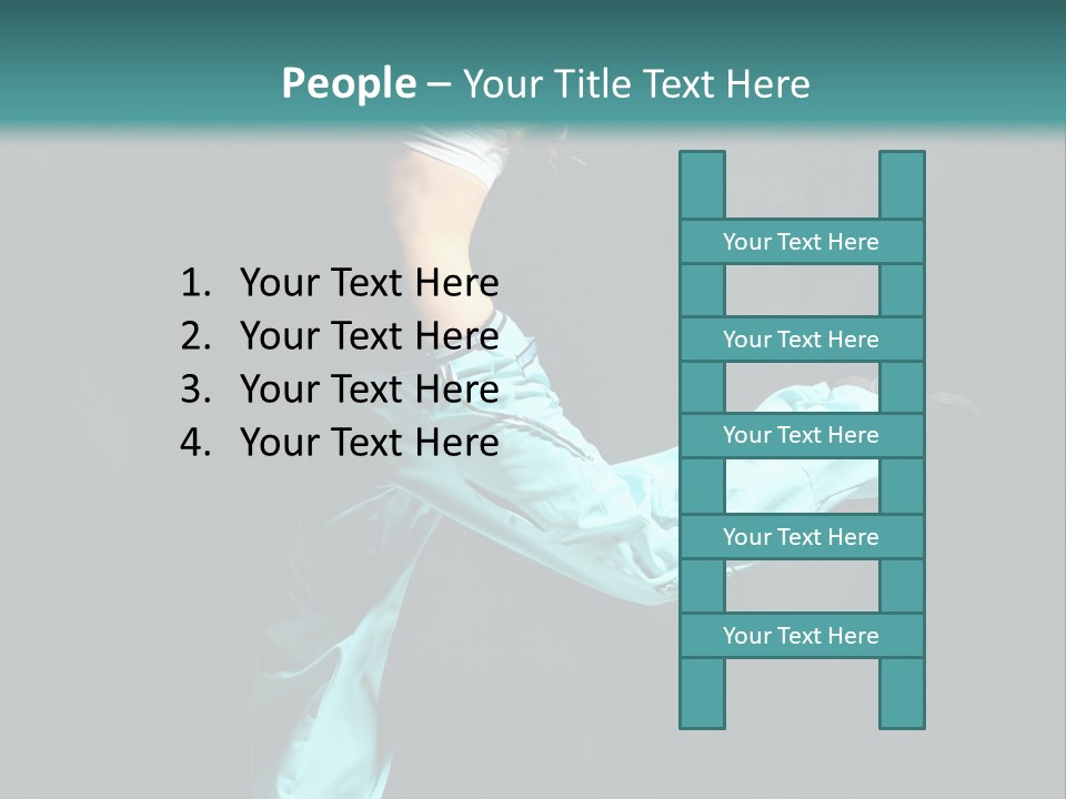 Danse Moderne PowerPoint Template