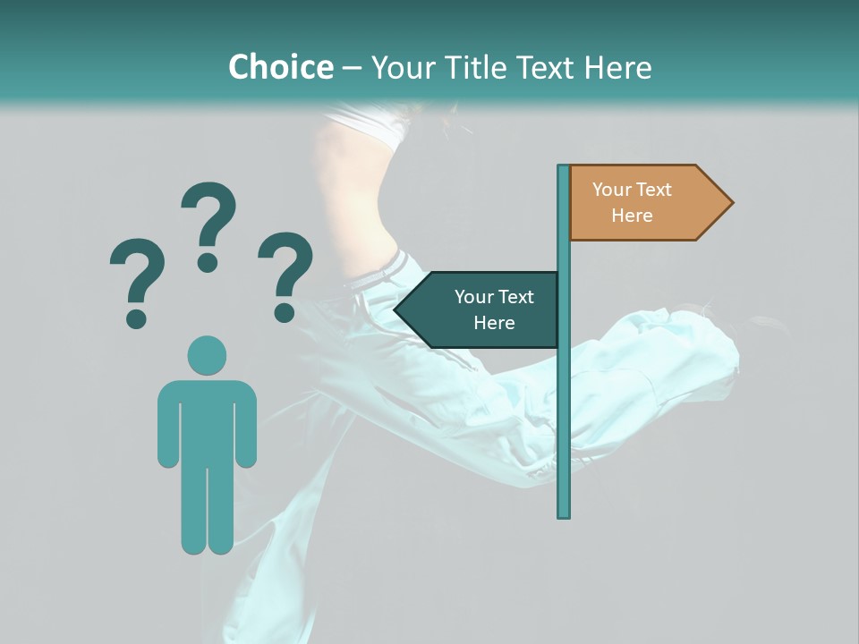 Danse Moderne PowerPoint Template