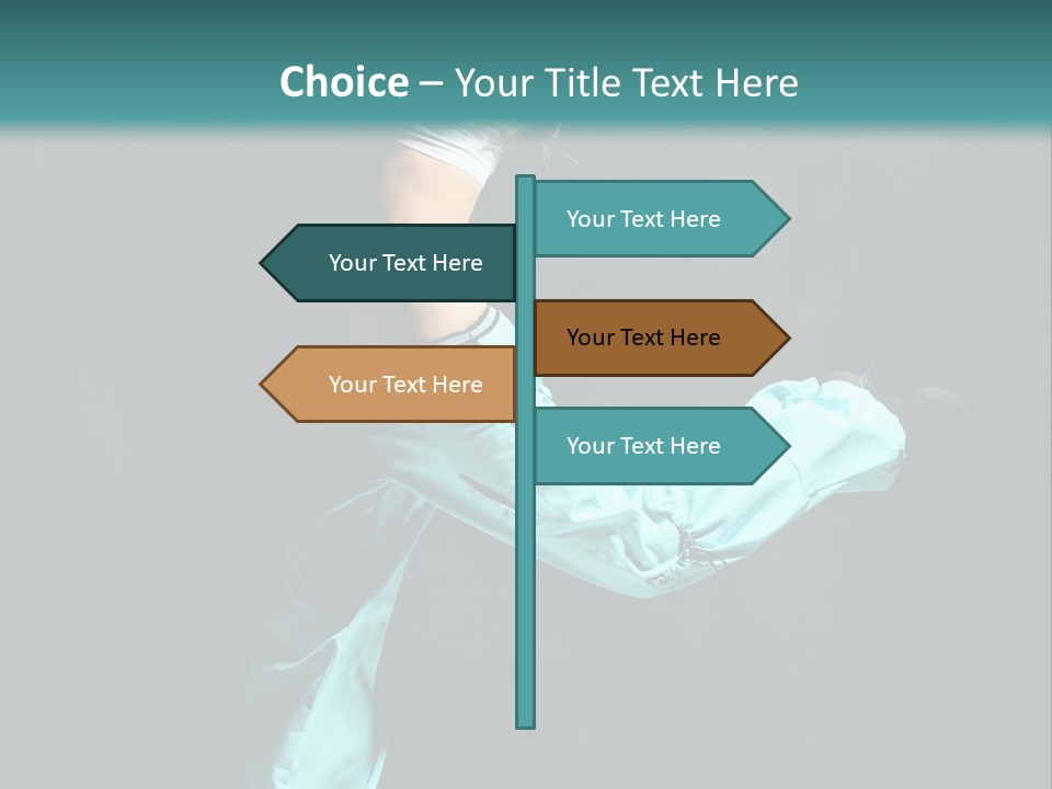 Danse Moderne PowerPoint Template