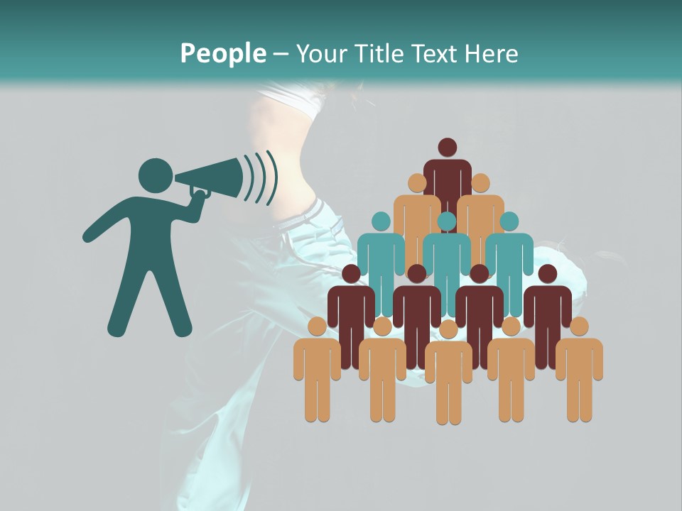 Danse Moderne PowerPoint Template