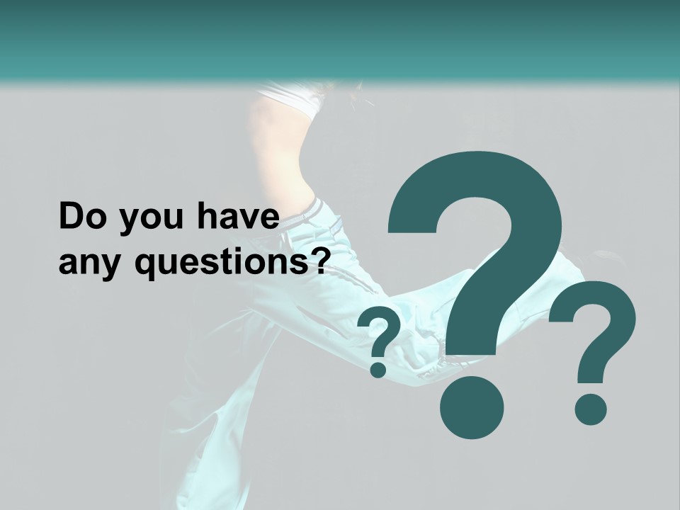 Danse Moderne PowerPoint Template