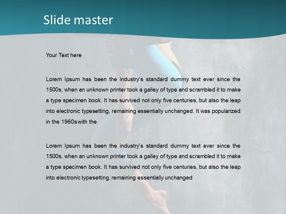 Exercise Agility Dance PowerPoint Template