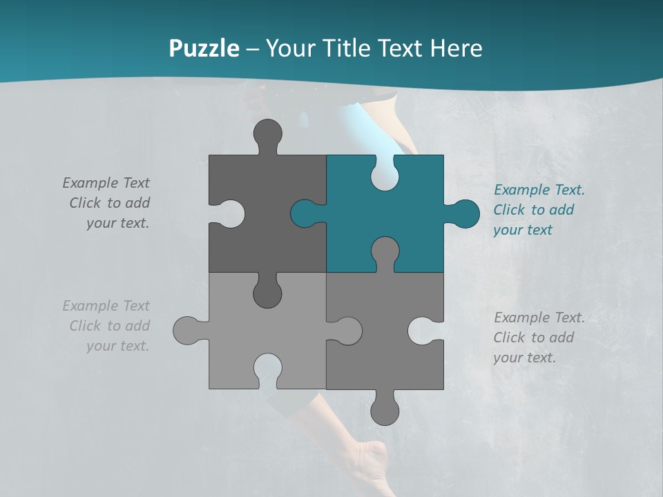 Exercise Agility Dance PowerPoint Template