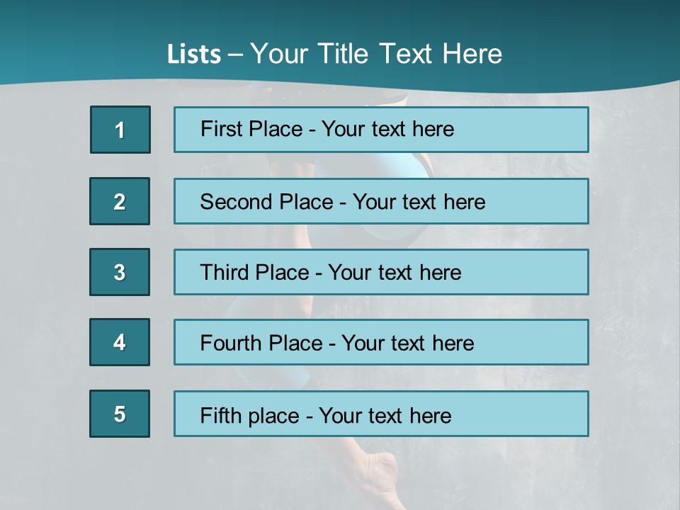 Exercise Agility Dance PowerPoint Template