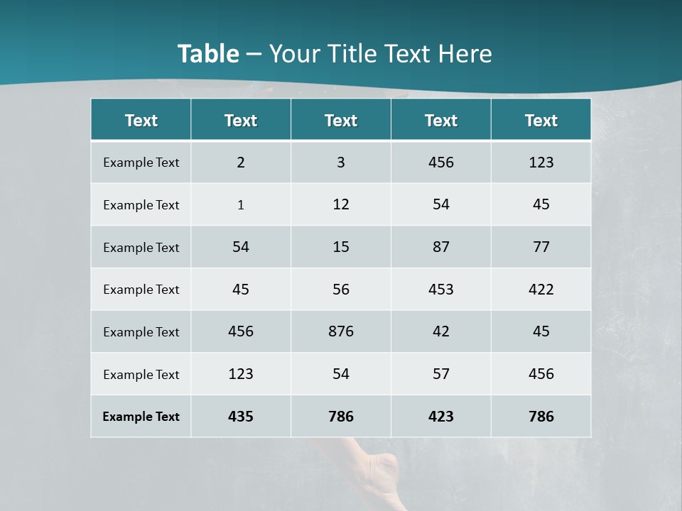 Exercise Agility Dance PowerPoint Template