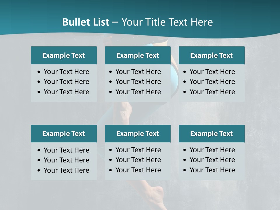Exercise Agility Dance PowerPoint Template