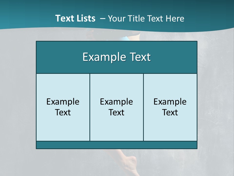 Exercise Agility Dance PowerPoint Template