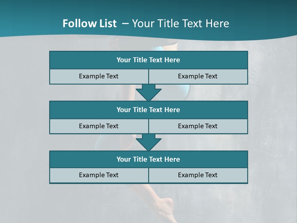 Exercise Agility Dance PowerPoint Template