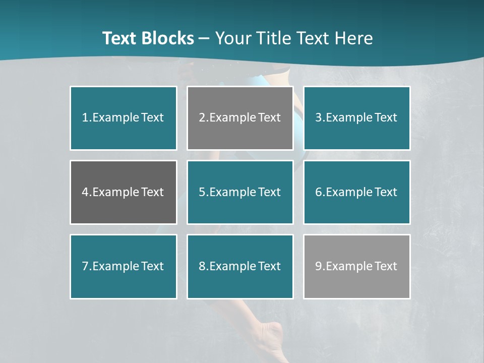 Exercise Agility Dance PowerPoint Template