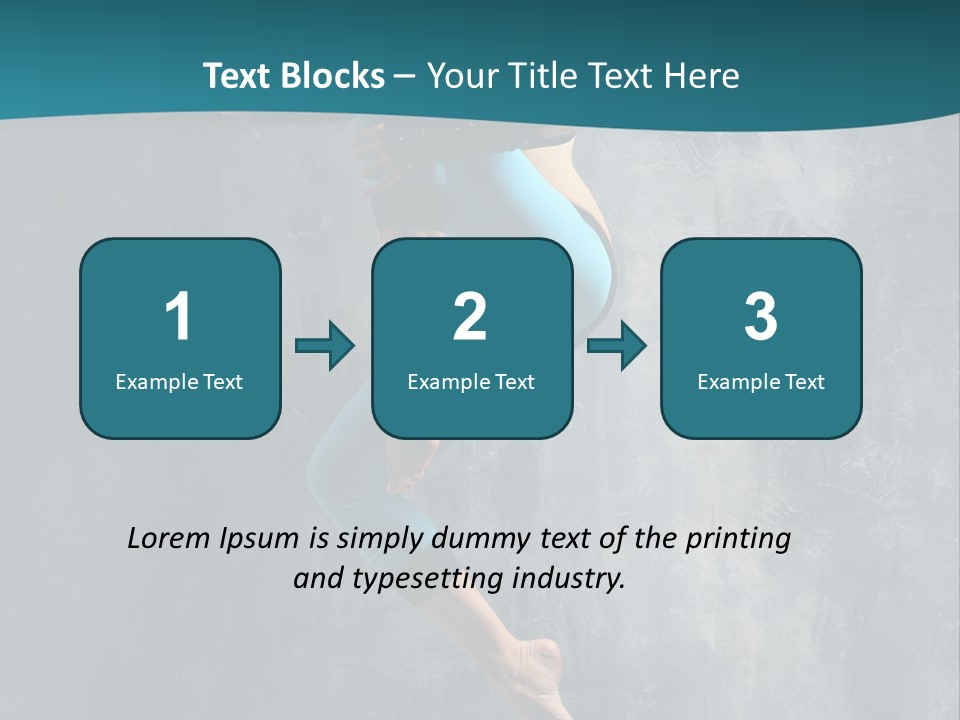 Exercise Agility Dance PowerPoint Template