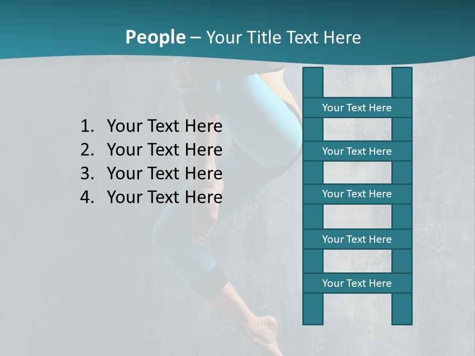 Exercise Agility Dance PowerPoint Template