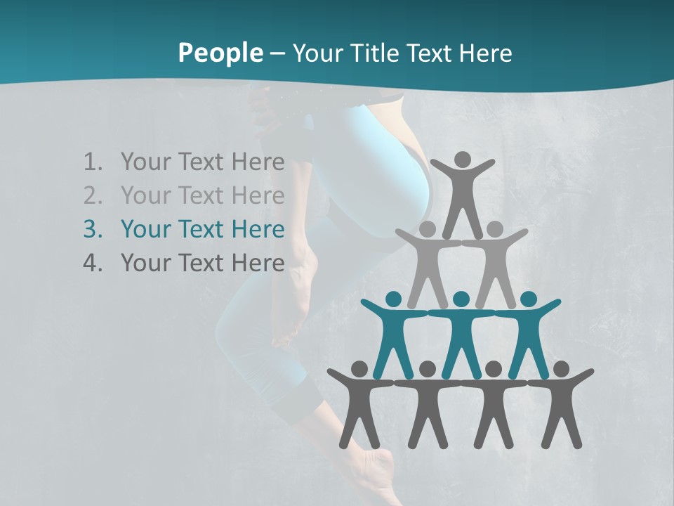 Exercise Agility Dance PowerPoint Template