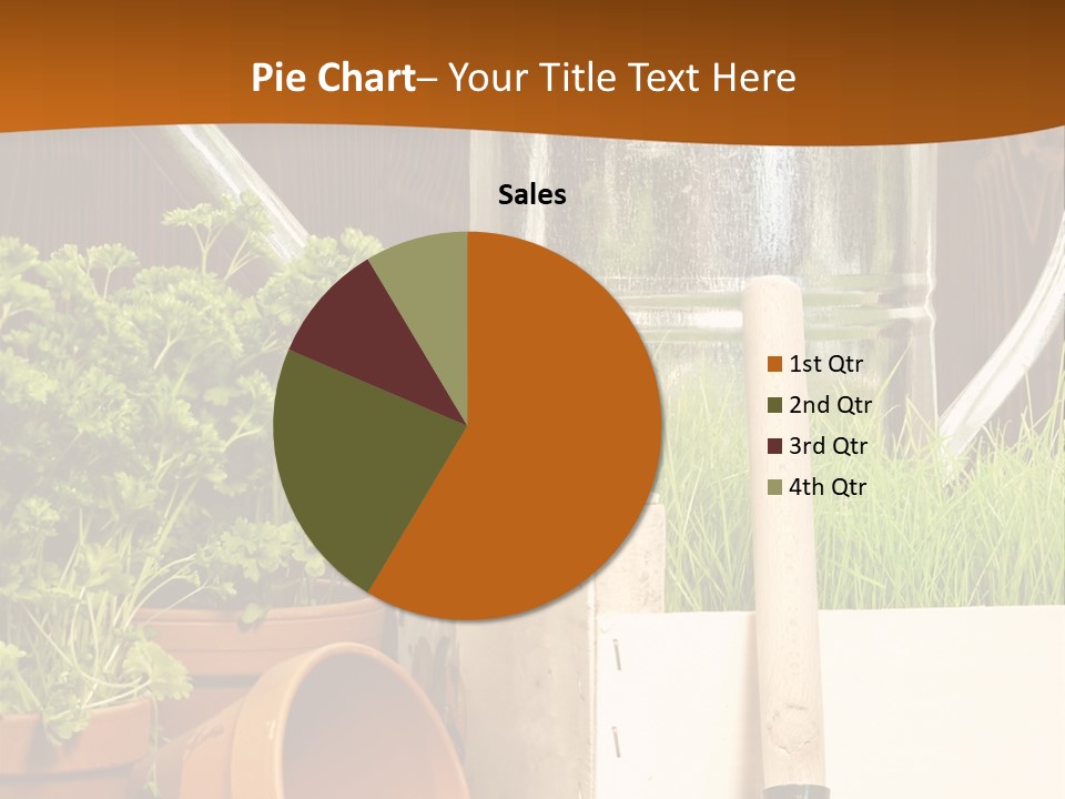 Potted Care Farm PowerPoint Template