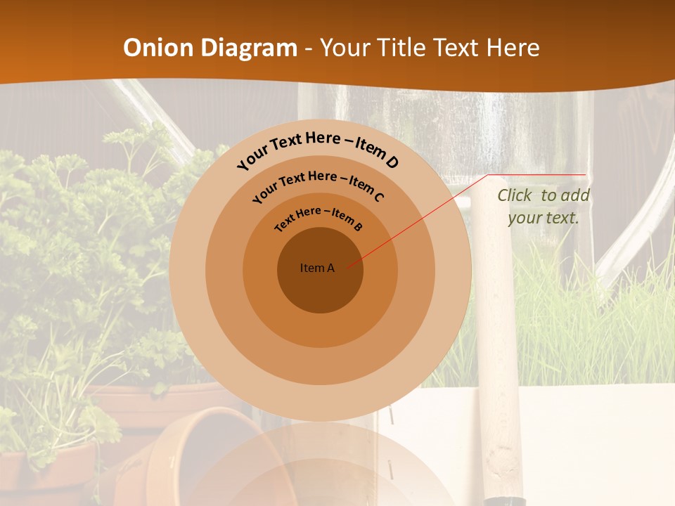 Potted Care Farm PowerPoint Template