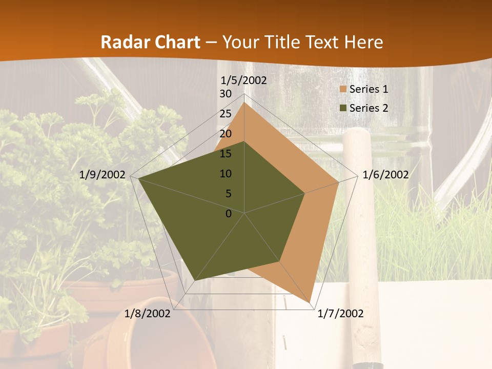 Potted Care Farm PowerPoint Template