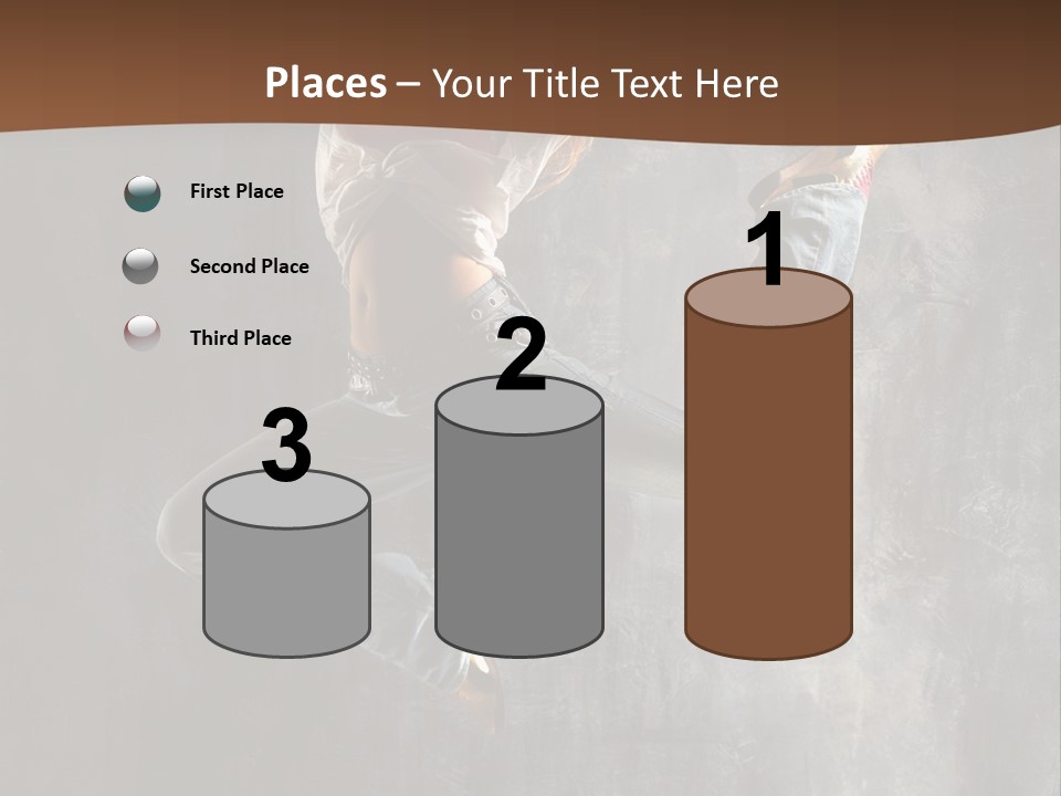 Dance Girl PowerPoint Template