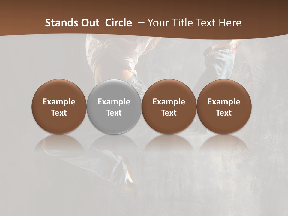 Dance Girl PowerPoint Template