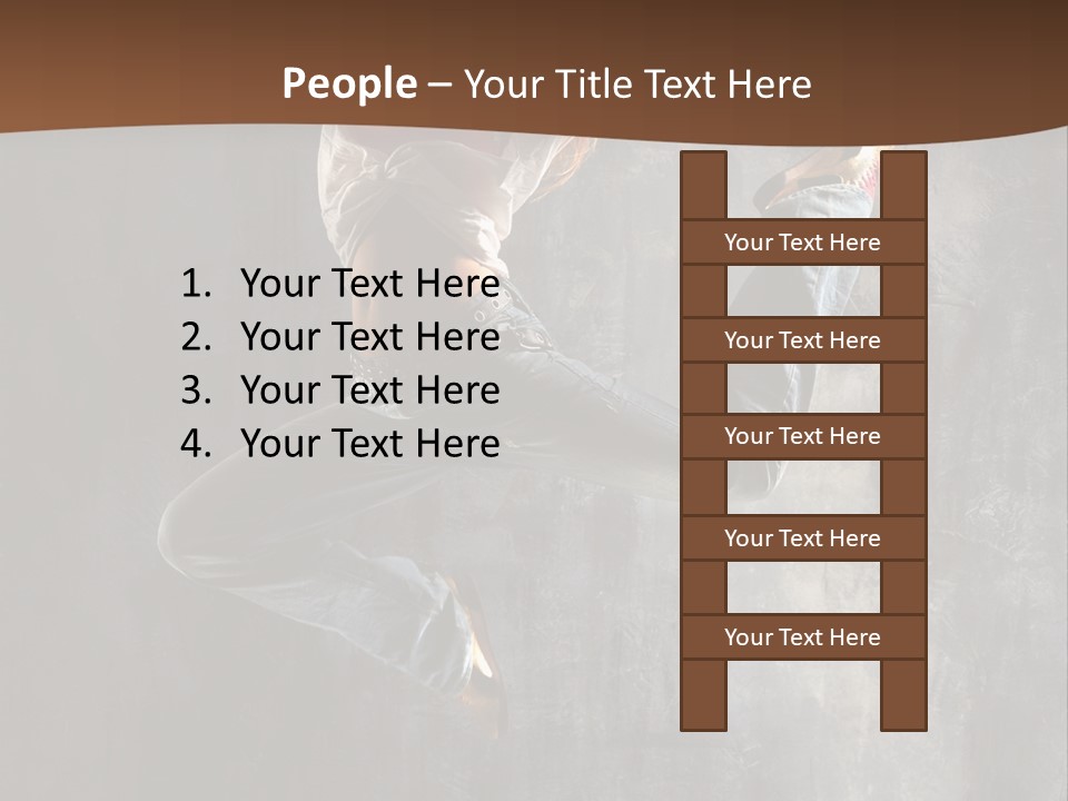 Dance Girl PowerPoint Template