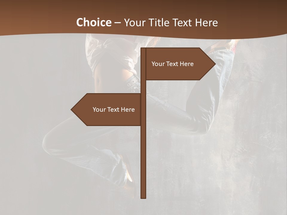 Dance Girl PowerPoint Template