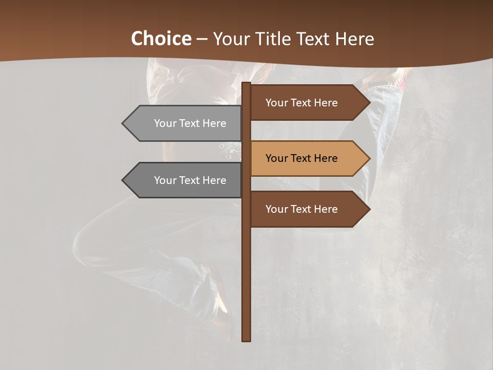 Dance Girl PowerPoint Template