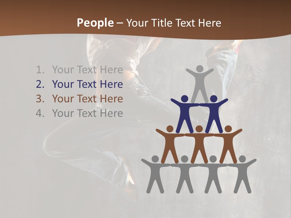 Dance Girl PowerPoint Template