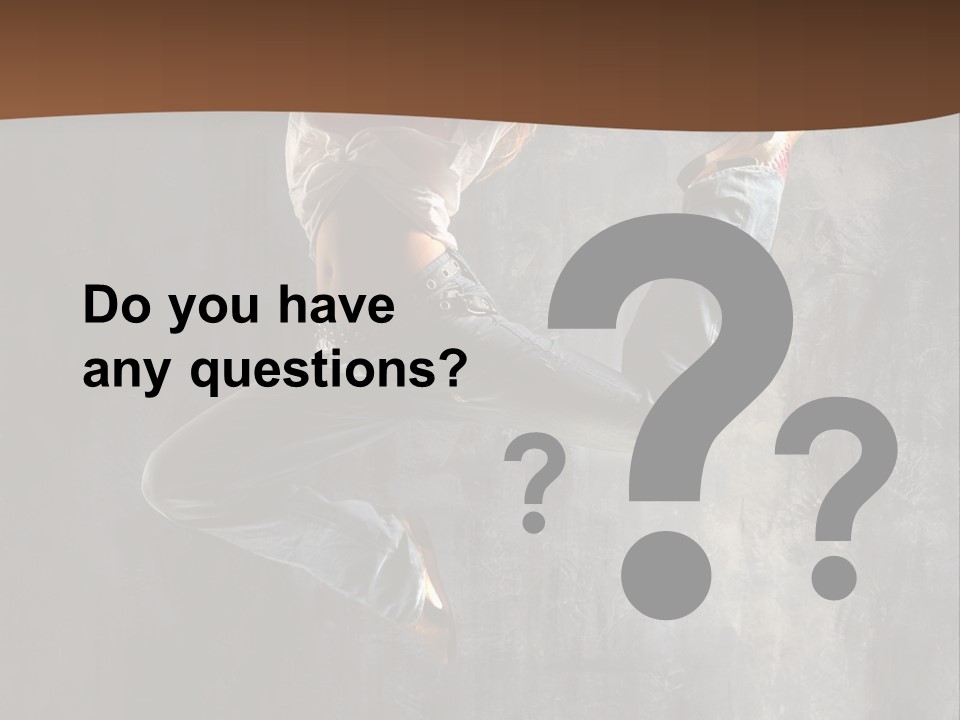 Dance Girl PowerPoint Template