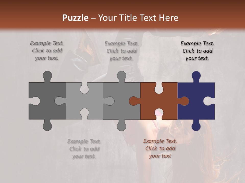 Light Painting Photoshop PowerPoint Template