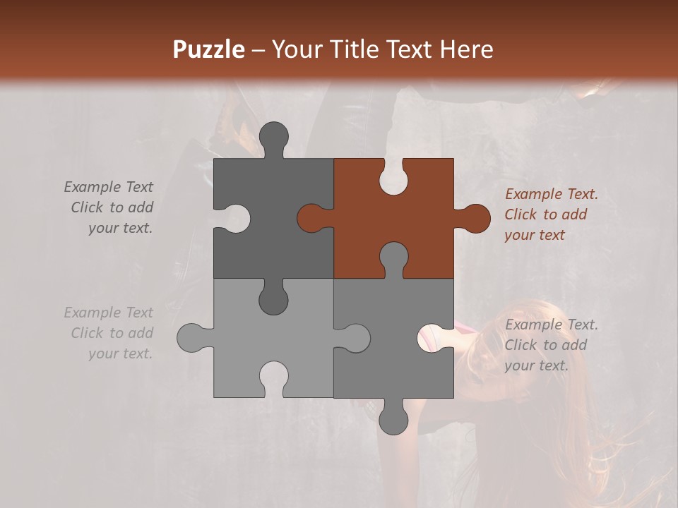Light Painting Photoshop PowerPoint Template