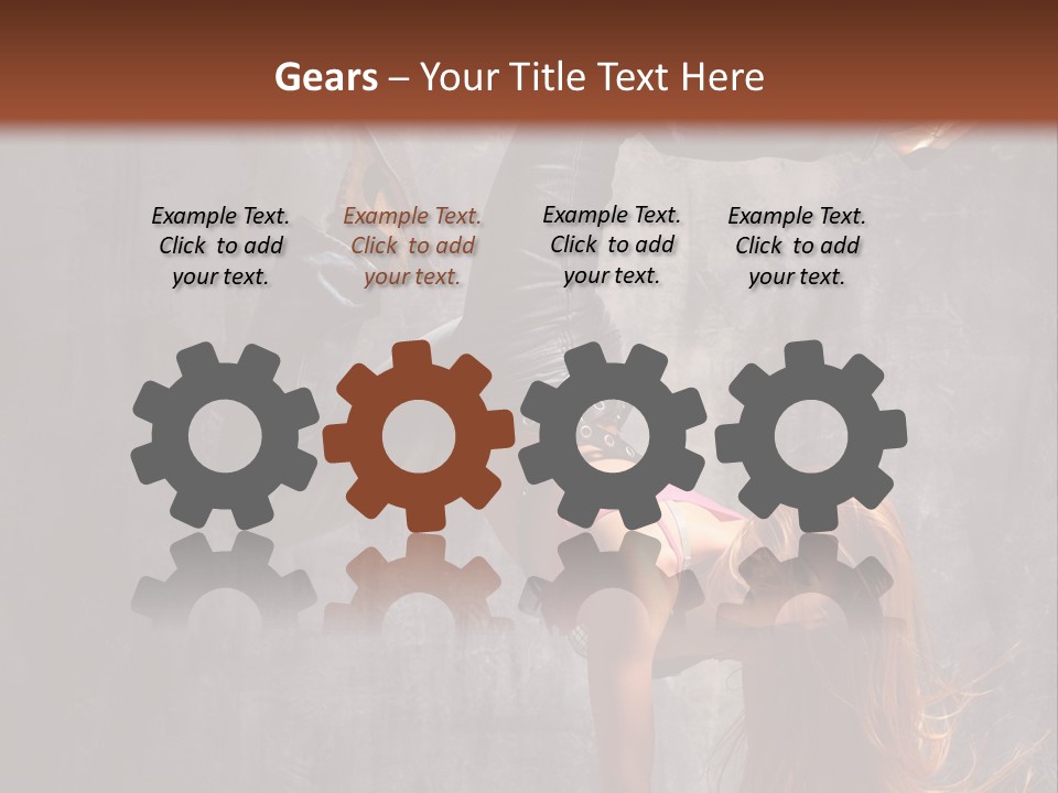 Light Painting Photoshop PowerPoint Template