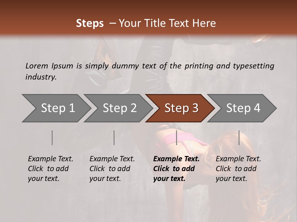 Light Painting Photoshop PowerPoint Template
