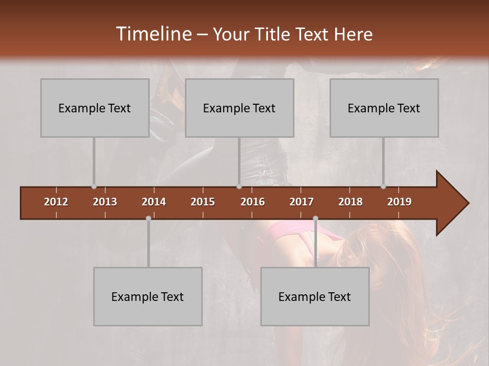 Light Painting Photoshop PowerPoint Template