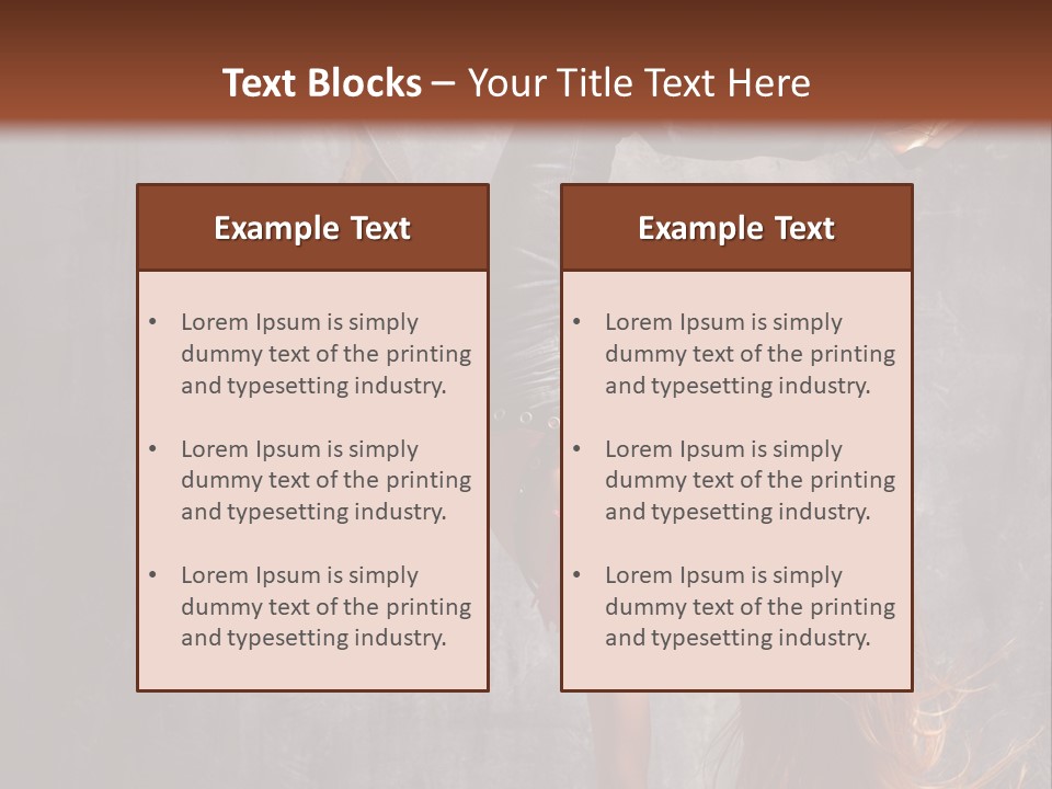 Light Painting Photoshop PowerPoint Template