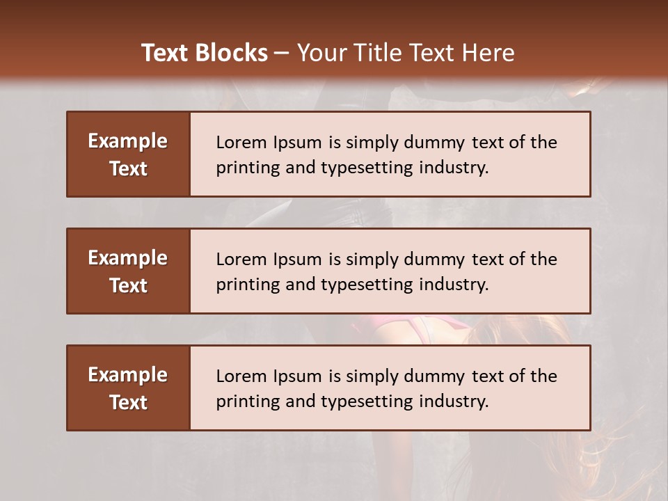 Light Painting Photoshop PowerPoint Template