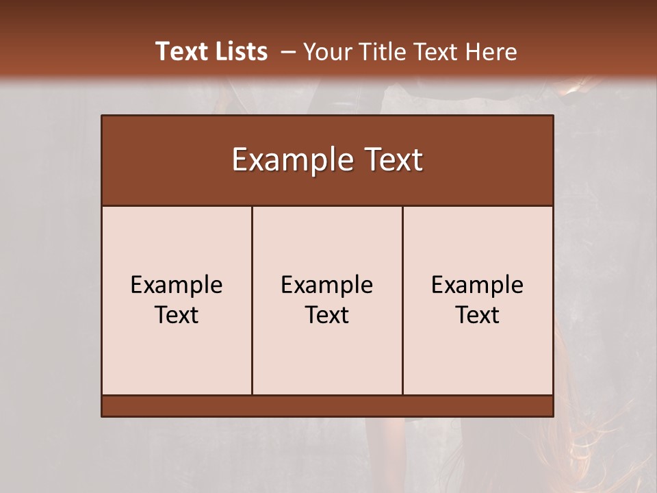Light Painting Photoshop PowerPoint Template